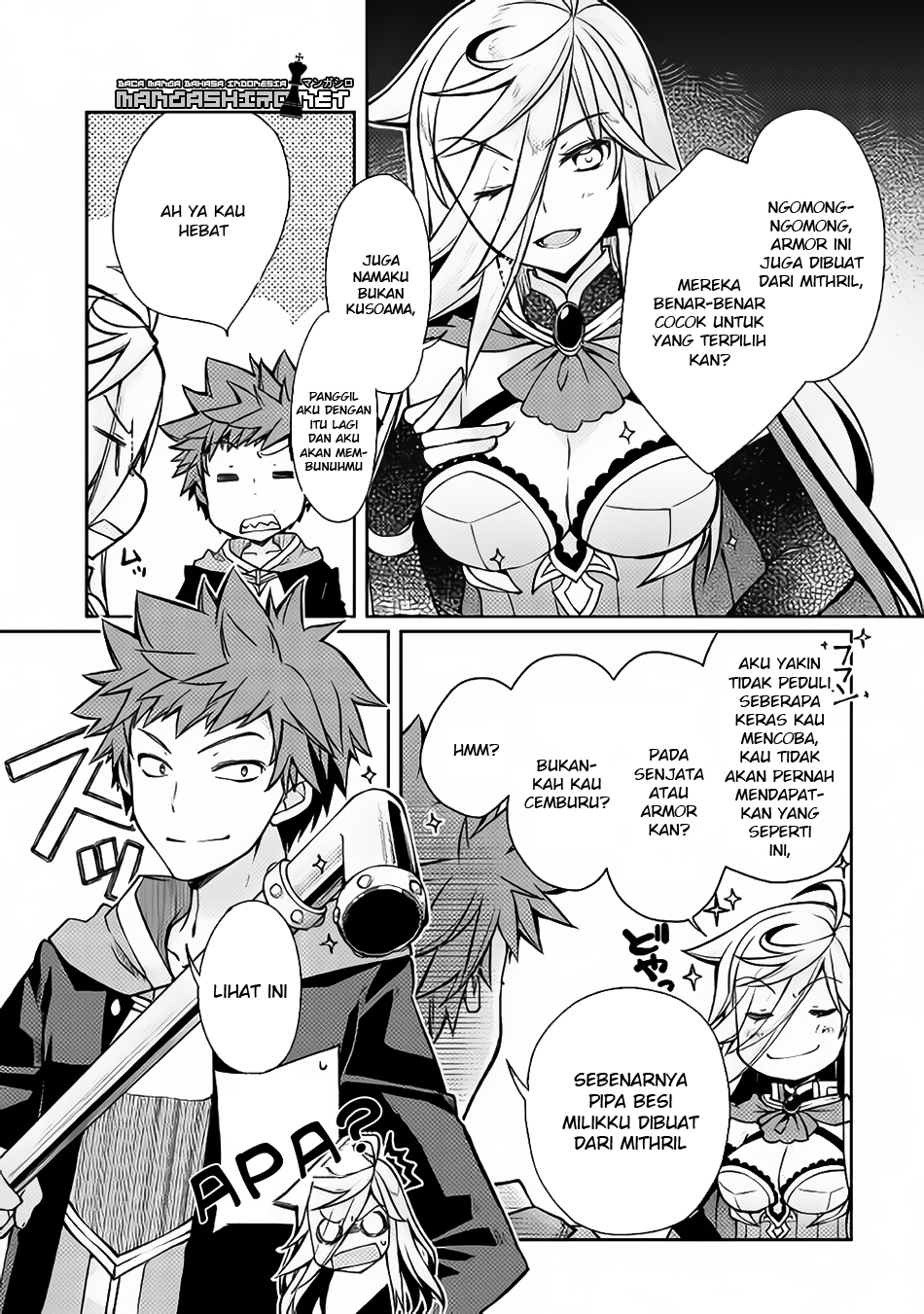 Yankee wa Isekai de Seirei ni Aisaremasu. Chapter 10 - halaman 6