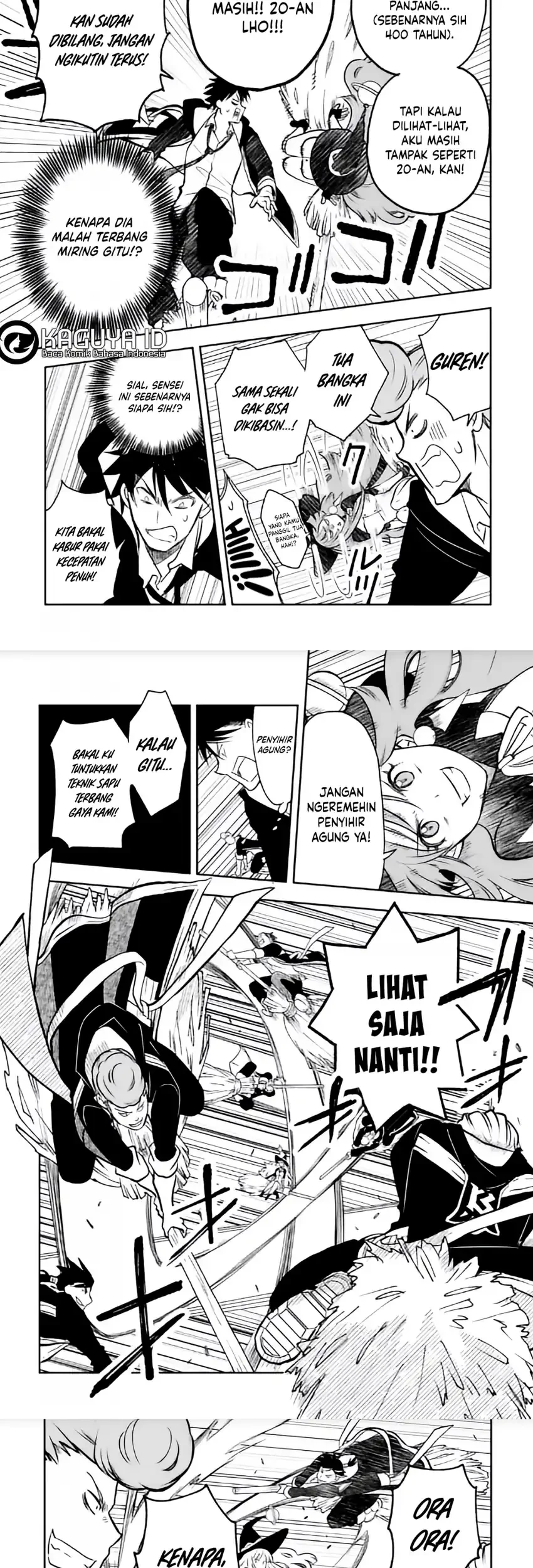 Yanki yo, Tsue o mote! Chapter 2.1 - halaman 8