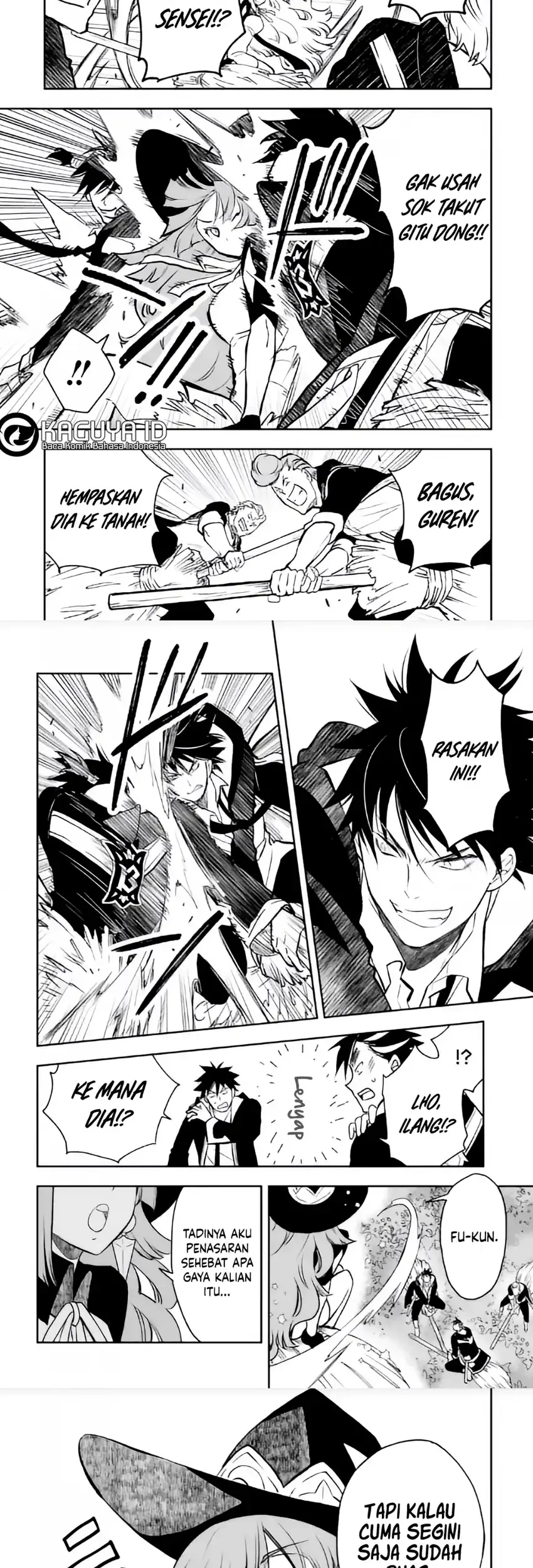 Yanki yo, Tsue o mote! Chapter 2.1 - halaman 9
