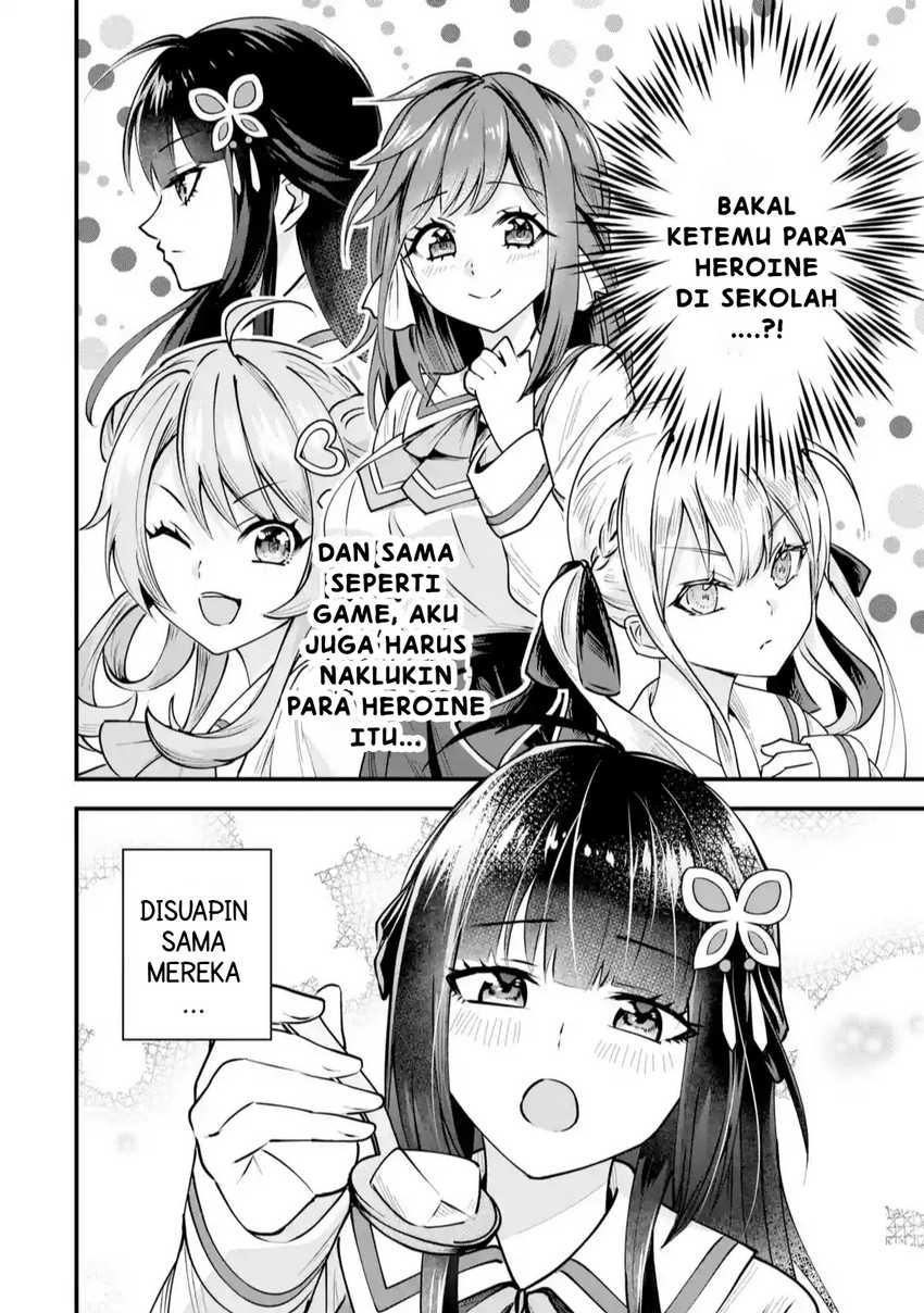 Yarikonda ren’ai game no akuyaku ni tensei shita node, gensaku chishiki de hiroin o kōryaku shimasu Chapter 1 - halaman 11