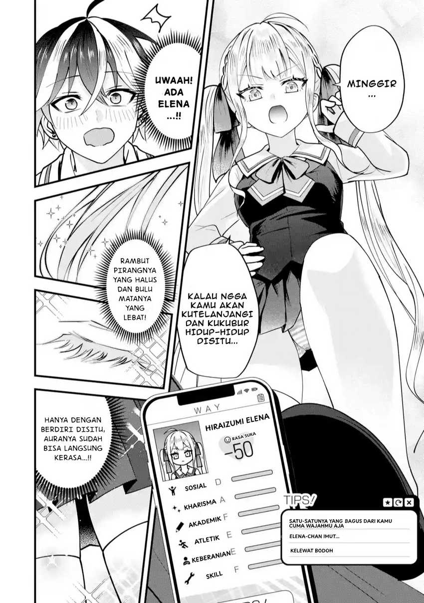 Yarikonda ren’ai game no akuyaku ni tensei shita node, gensaku chishiki de hiroin o kōryaku shimasu Chapter 2.1 - halaman 7