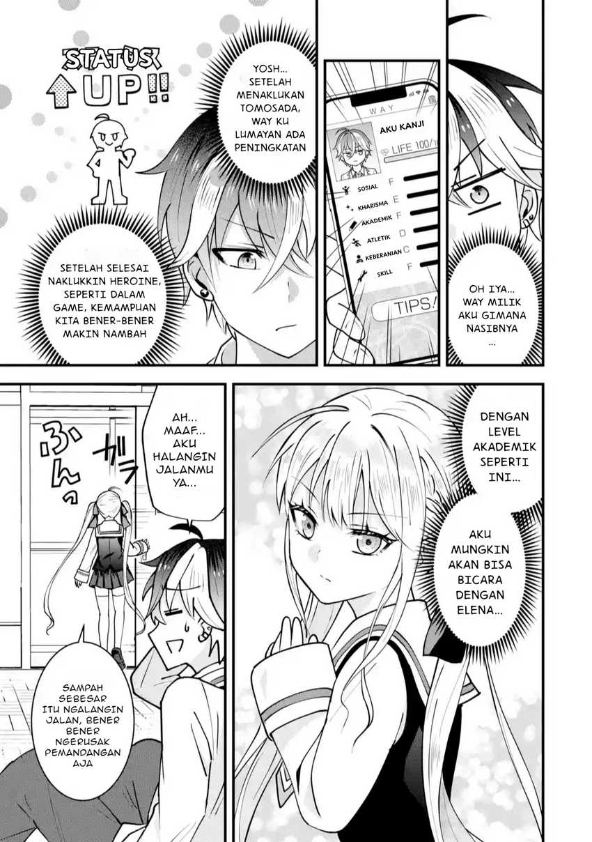 Yarikonda ren’ai game no akuyaku ni tensei shita node, gensaku chishiki de hiroin o kōryaku shimasu Chapter 2.1 - halaman 8