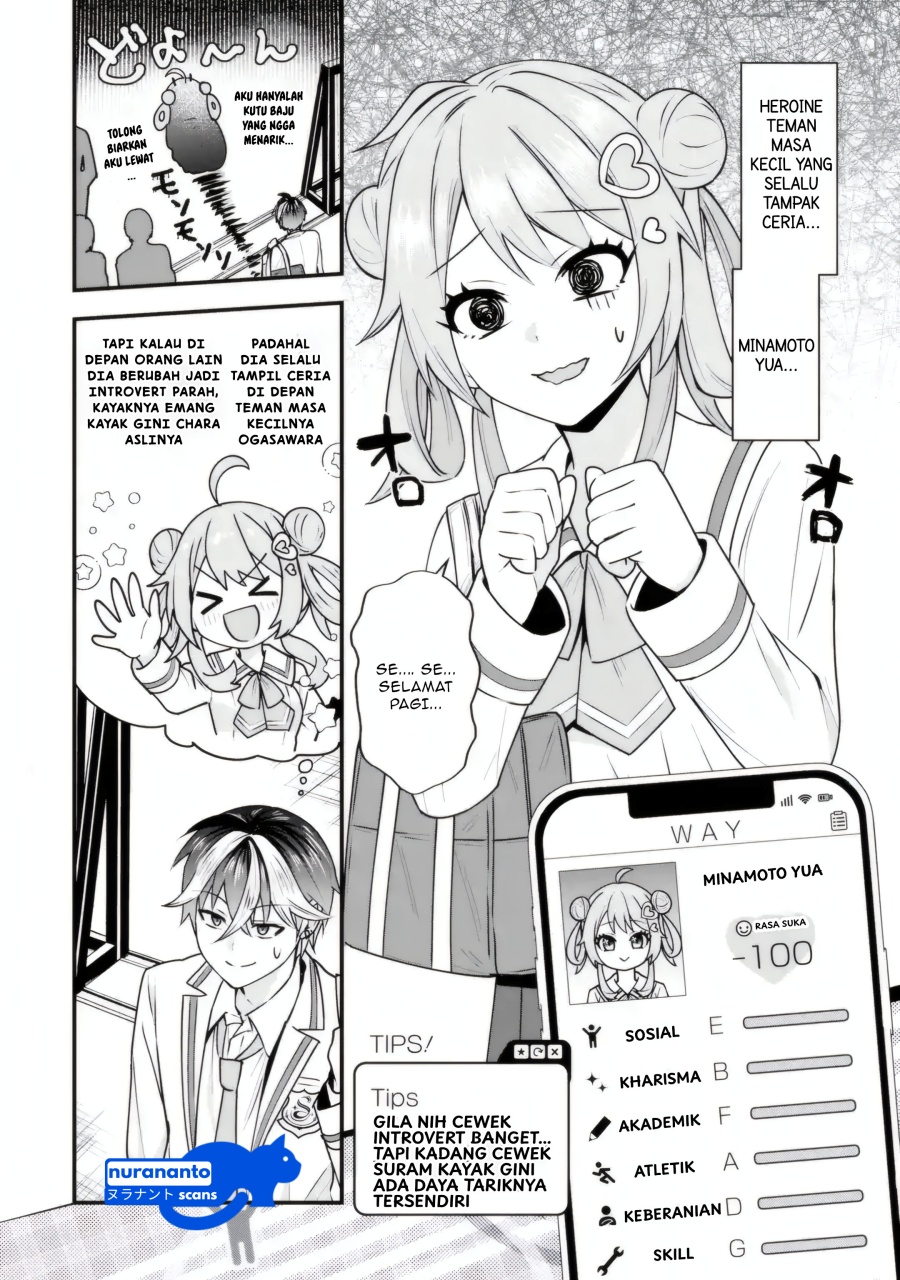 Yarikonda ren’ai game no akuyaku ni tensei shita node, gensaku chishiki de hiroin o kōryaku shimasu Chapter 4.1 - halaman 5