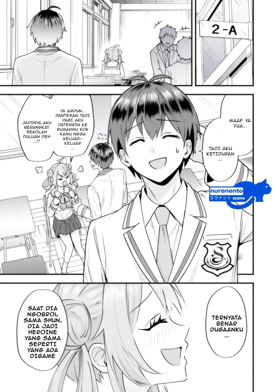 Yarikonda ren’ai game no akuyaku ni tensei shita node, gensaku chishiki de hiroin o kōryaku shimasu Chapter 4.1 - halaman 6