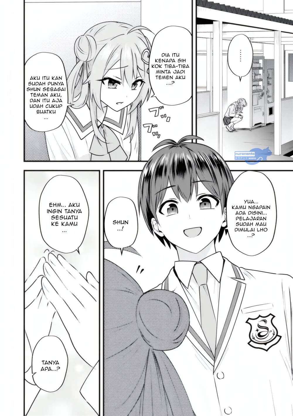Yarikonda ren’ai game no akuyaku ni tensei shita node, gensaku chishiki de hiroin o kōryaku shimasu Chapter 4.3 - halaman 9