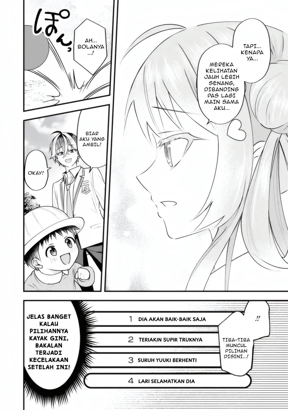 Yarikonda ren’ai game no akuyaku ni tensei shita node, gensaku chishiki de hiroin o kōryaku shimasu Chapter 4.4 - halaman 3