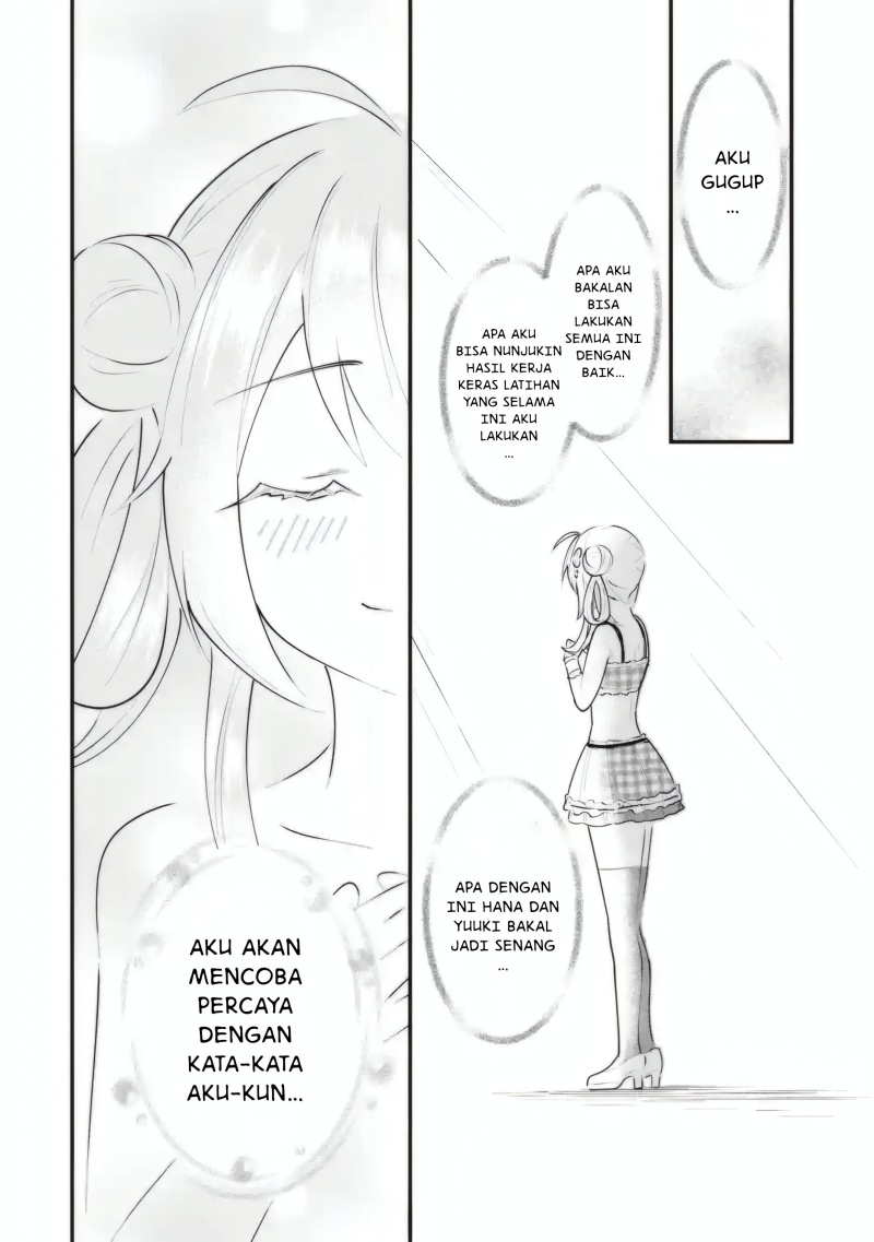 Yarikonda ren’ai game no akuyaku ni tensei shita node, gensaku chishiki de hiroin o kōryaku shimasu Chapter 4.6 - halaman 7