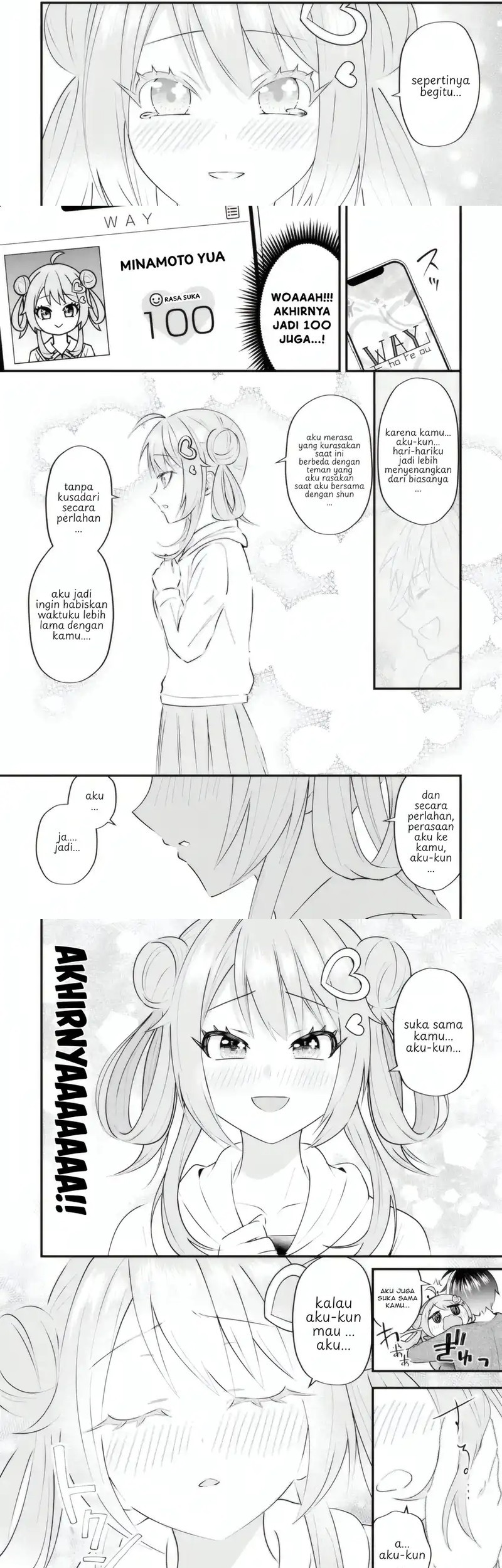 Yarikonda ren’ai game no akuyaku ni tensei shita node, gensaku chishiki de hiroin o kōryaku shimasu Chapter 4.8 - halaman 4