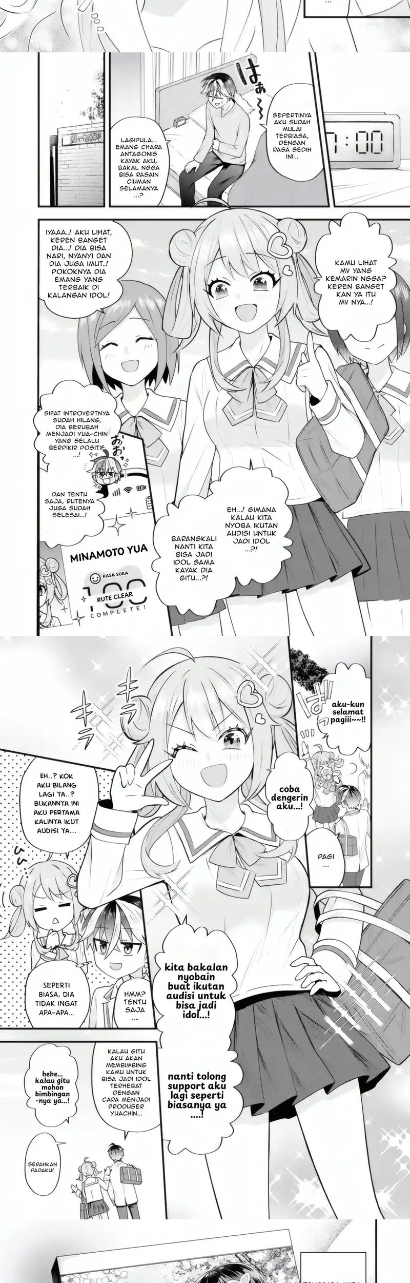 Yarikonda ren’ai game no akuyaku ni tensei shita node, gensaku chishiki de hiroin o kōryaku shimasu Chapter 4.8 - halaman 5