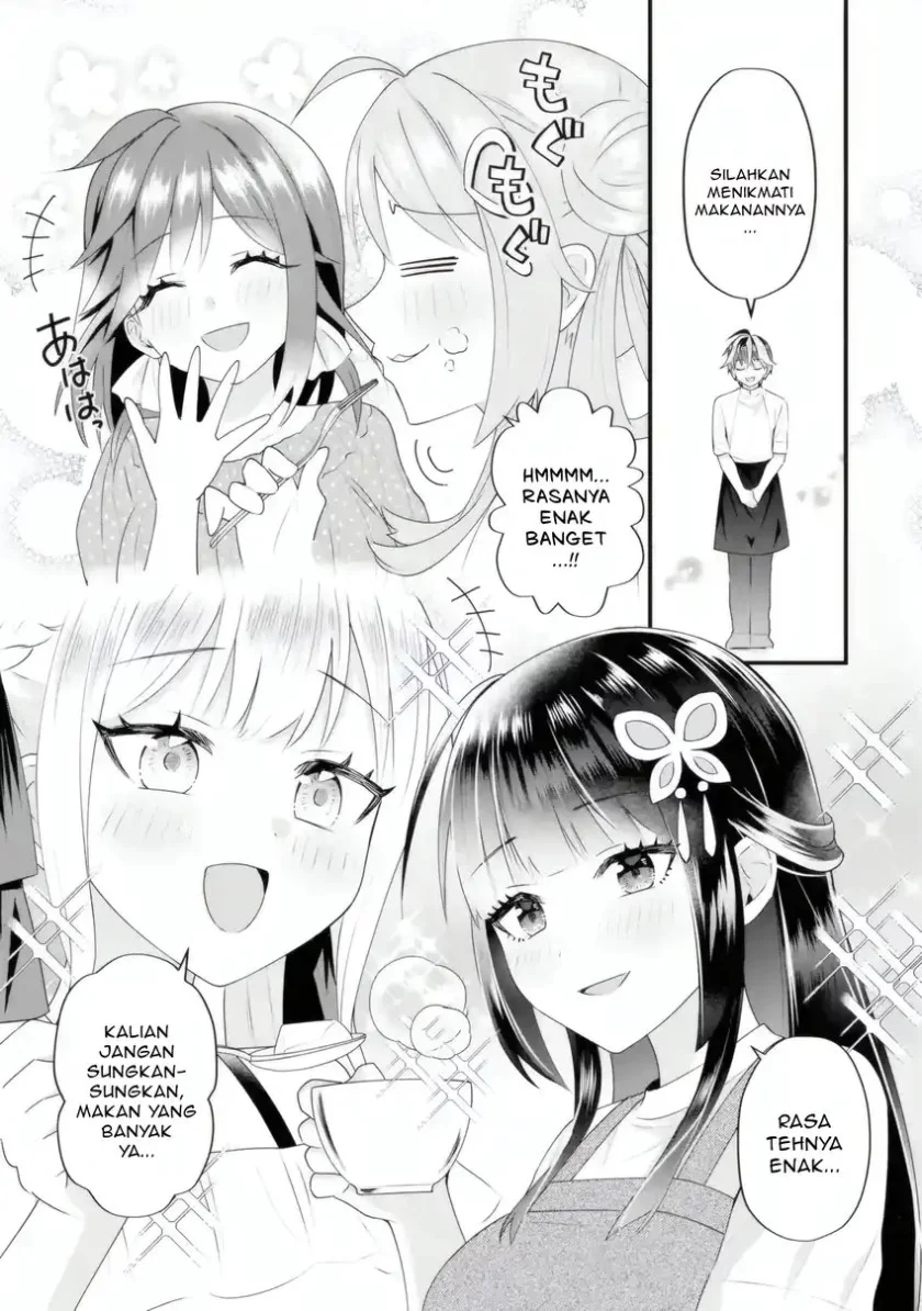 Yarikonda ren’ai game no akuyaku ni tensei shita node, gensaku chishiki de hiroin o kōryaku shimasu Chapter 5.3 - halaman 4