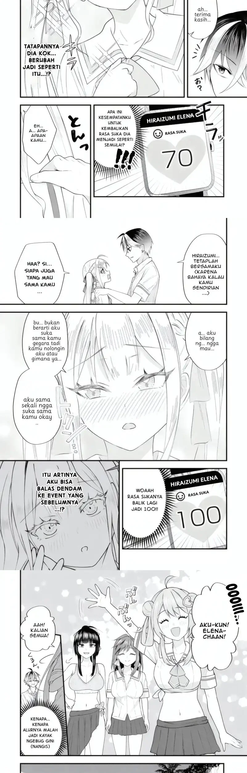 Yarikonda ren’ai game no akuyaku ni tensei shita node, gensaku chishiki de hiroin o kōryaku shimasu Chapter 6.3 - halaman 3