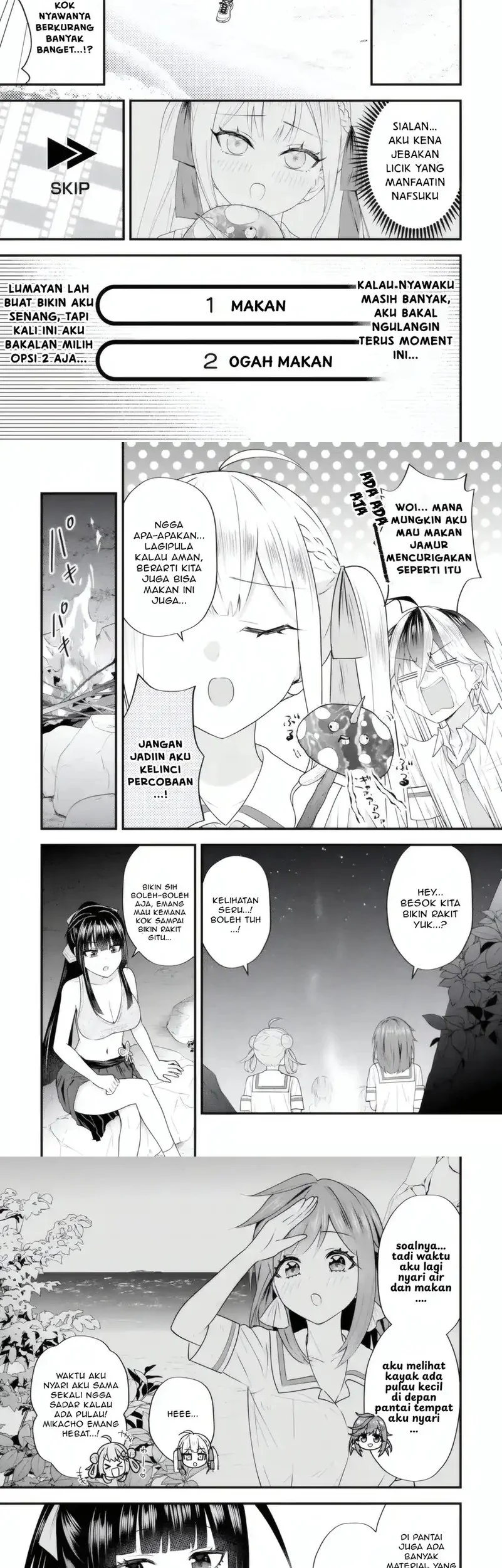 Yarikonda ren’ai game no akuyaku ni tensei shita node, gensaku chishiki de hiroin o kōryaku shimasu Chapter 6.4 - halaman 3