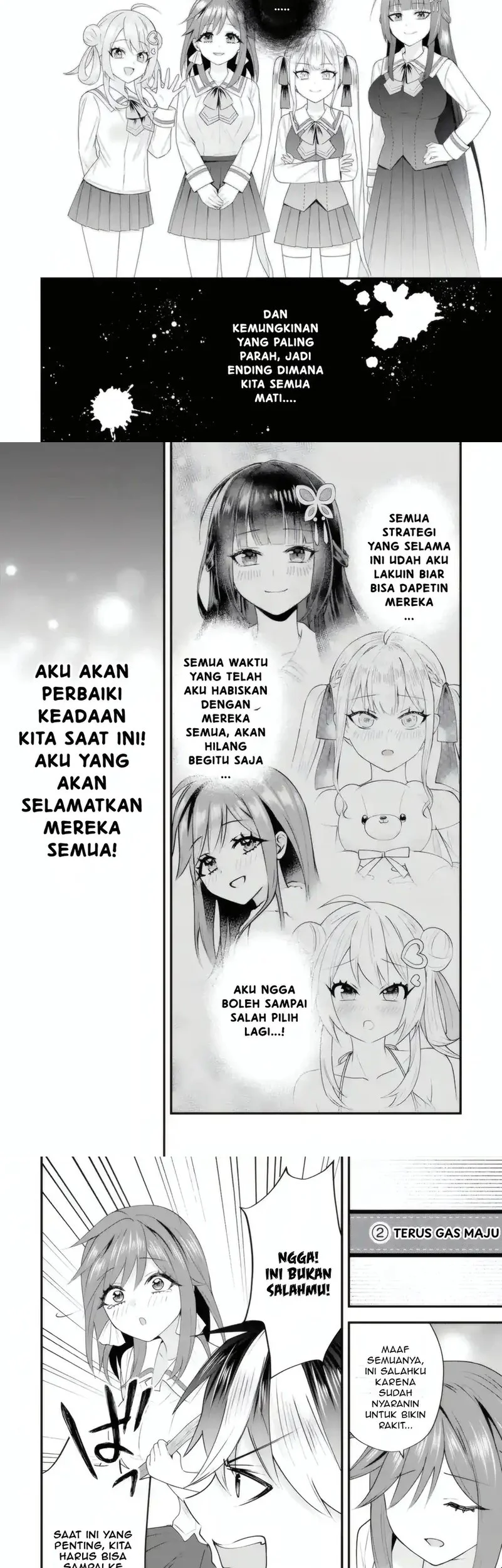 Yarikonda ren’ai game no akuyaku ni tensei shita node, gensaku chishiki de hiroin o kōryaku shimasu Chapter 6.5 - halaman 3