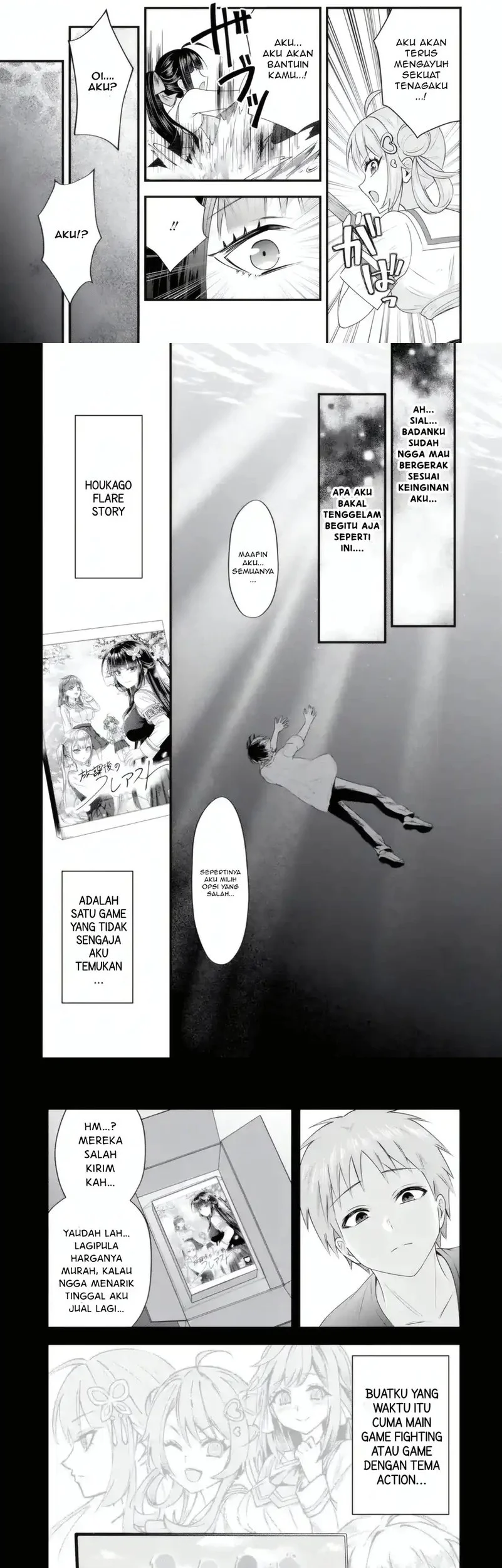 Yarikonda ren’ai game no akuyaku ni tensei shita node, gensaku chishiki de hiroin o kōryaku shimasu Chapter 6.5 - halaman 5