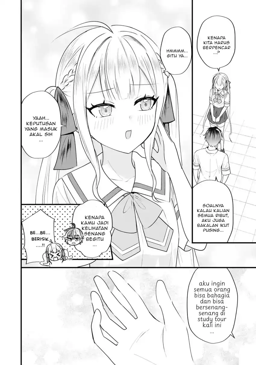 Yarikonda ren’ai game no akuyaku ni tensei shita node, gensaku chishiki de hiroin o kōryaku shimasu Chapter 7.1 - halaman 7