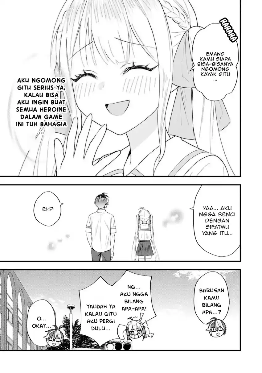 Yarikonda ren’ai game no akuyaku ni tensei shita node, gensaku chishiki de hiroin o kōryaku shimasu Chapter 7.1 - halaman 8