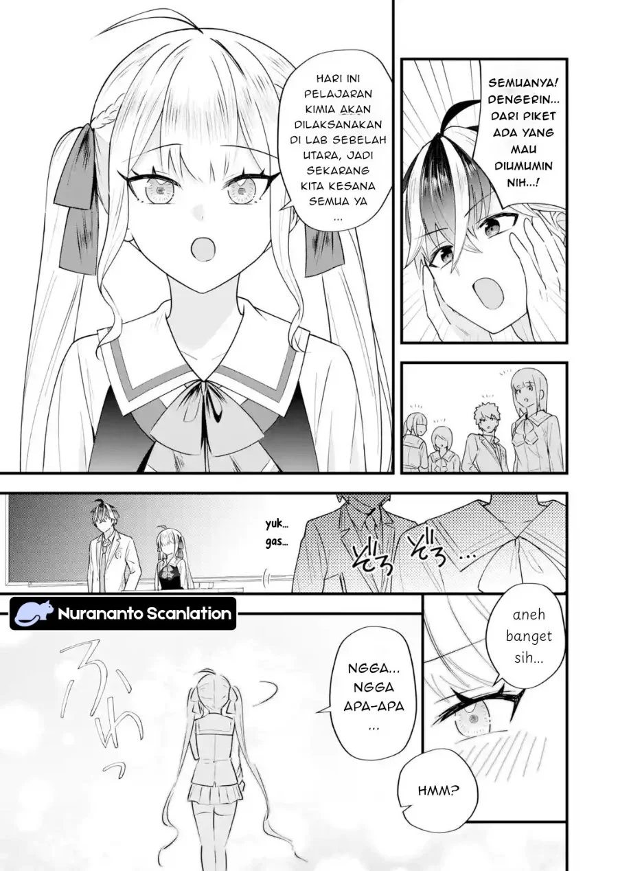 Yarikonda ren’ai game no akuyaku ni tensei shita node, gensaku chishiki de hiroin o kōryaku shimasu Chapter 9.1 - halaman 5