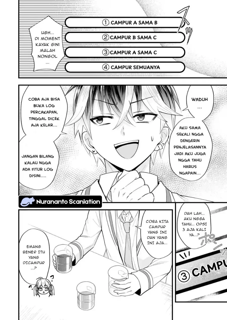 Yarikonda ren’ai game no akuyaku ni tensei shita node, gensaku chishiki de hiroin o kōryaku shimasu Chapter 9.1 - halaman 8