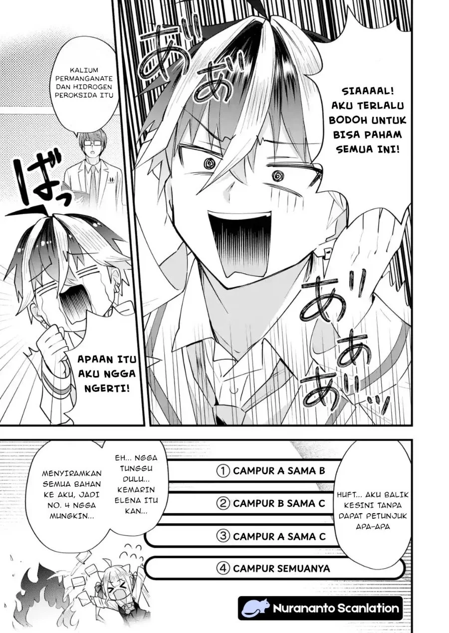 Yarikonda ren’ai game no akuyaku ni tensei shita node, gensaku chishiki de hiroin o kōryaku shimasu Chapter 9.2 - halaman 1