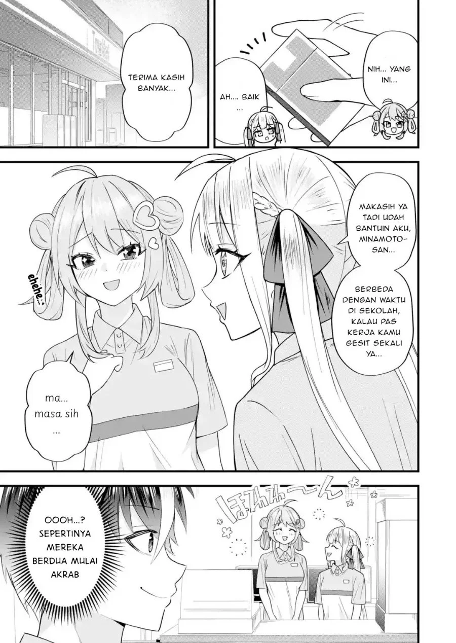 Yarikonda ren’ai game no akuyaku ni tensei shita node, gensaku chishiki de hiroin o kōryaku shimasu Chapter 9.5 - halaman 21