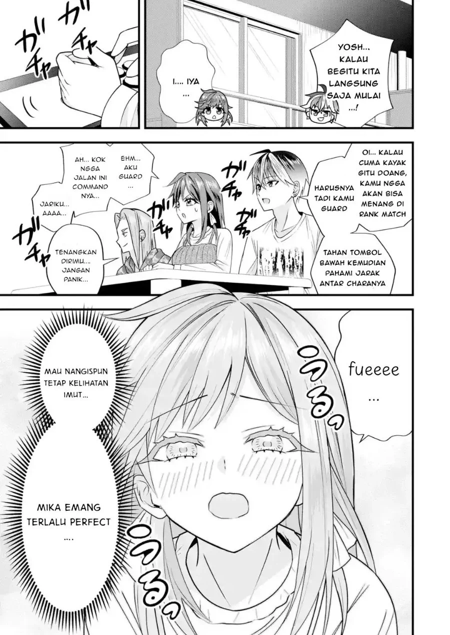 Yarikonda ren’ai game no akuyaku ni tensei shita node, gensaku chishiki de hiroin o kōryaku shimasu Chapter 9.5 - halaman 3
