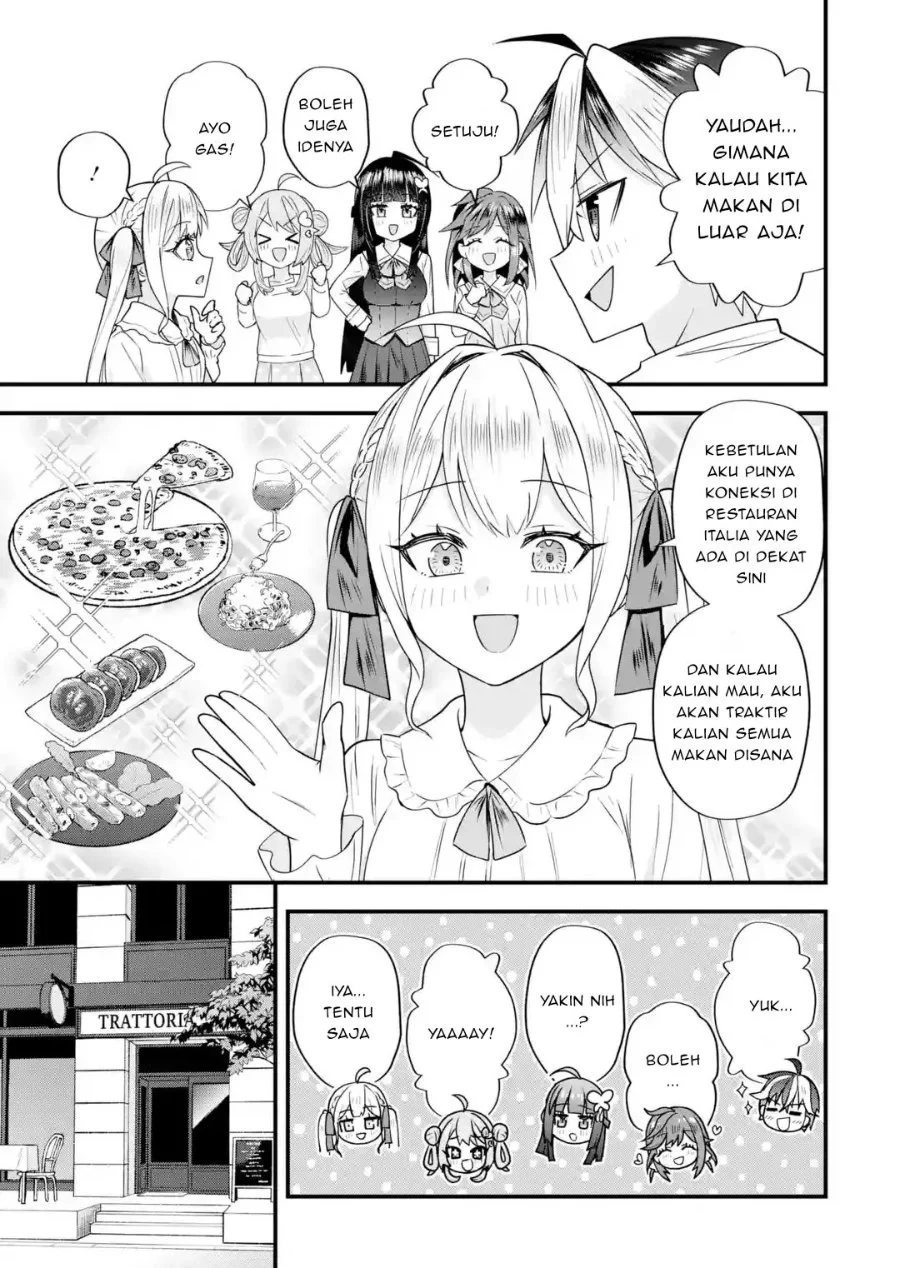 Yarikonda ren’ai game no akuyaku ni tensei shita node, gensaku chishiki de hiroin o kōryaku shimasu Chapter 9.5 - halaman 31