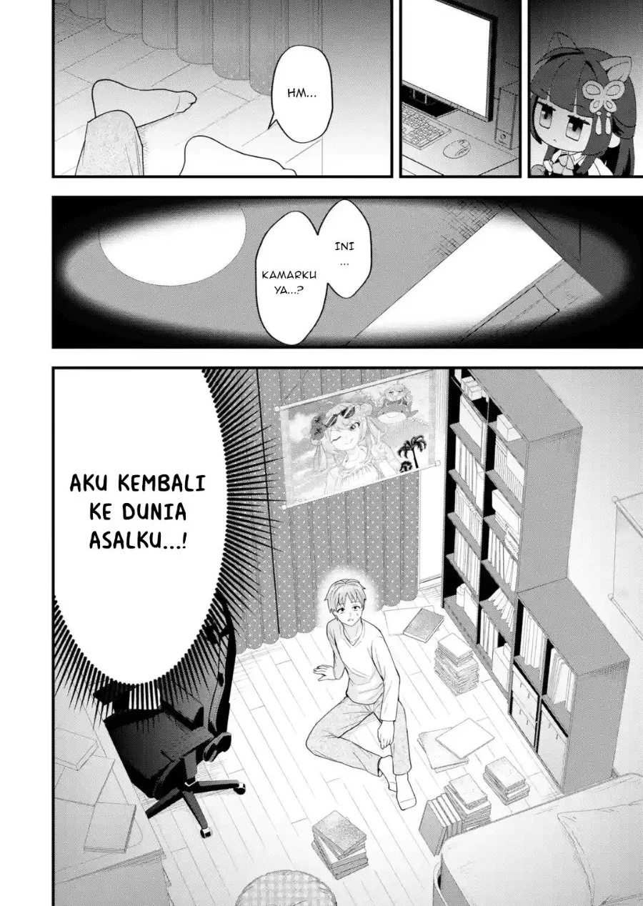 Yarikonda ren’ai game no akuyaku ni tensei shita node, gensaku chishiki de hiroin o kōryaku shimasu Chapter 9.5 - halaman 36