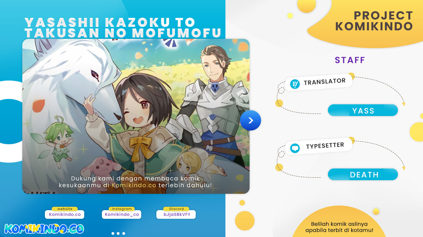 Yasashii Kazoku to, Takusan no Mofumofu ni Kakomarete. Chapter 14 - halaman 1