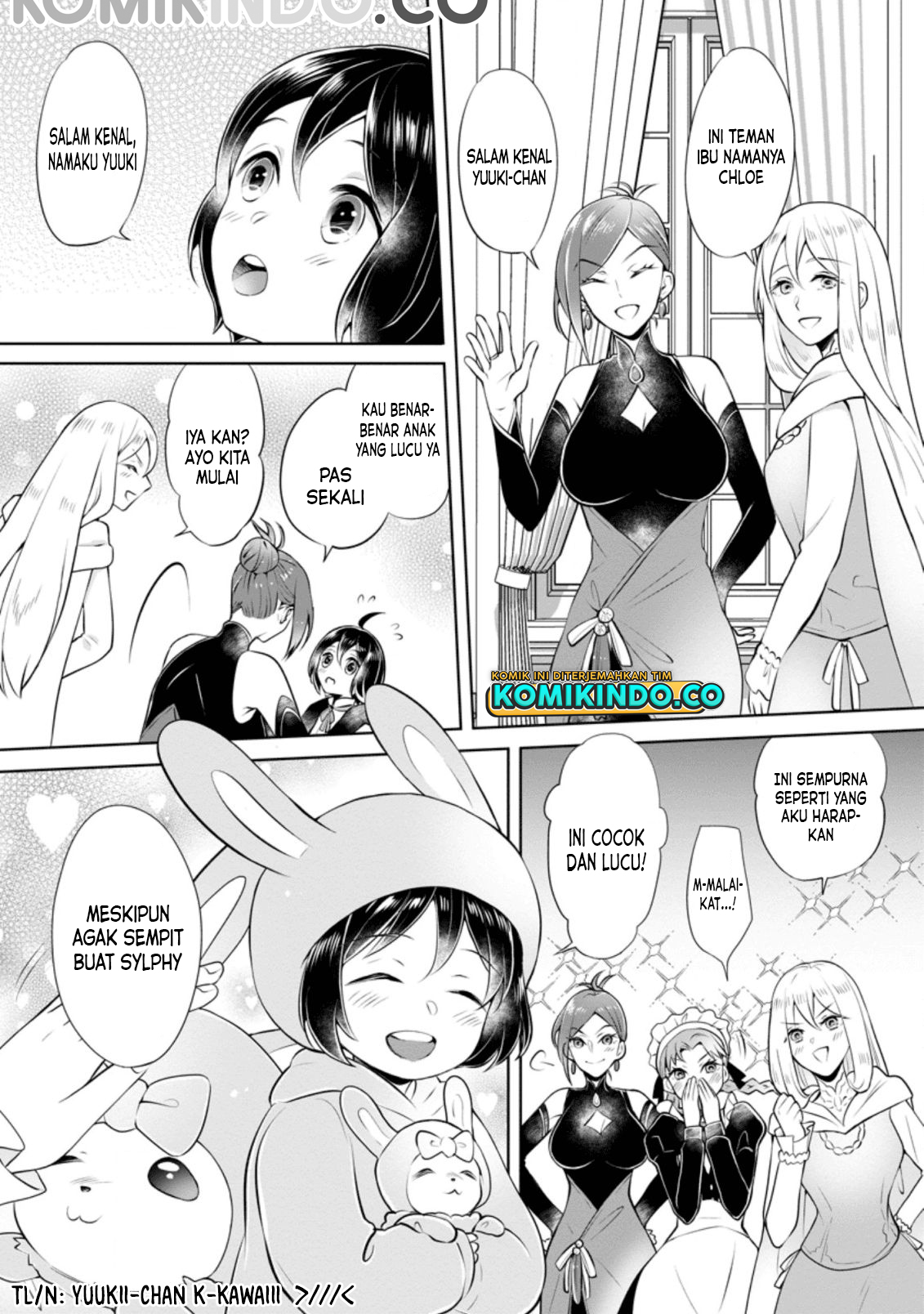 Yasashii Kazoku to, Takusan no Mofumofu ni Kakomarete. Chapter 4 - halaman 10