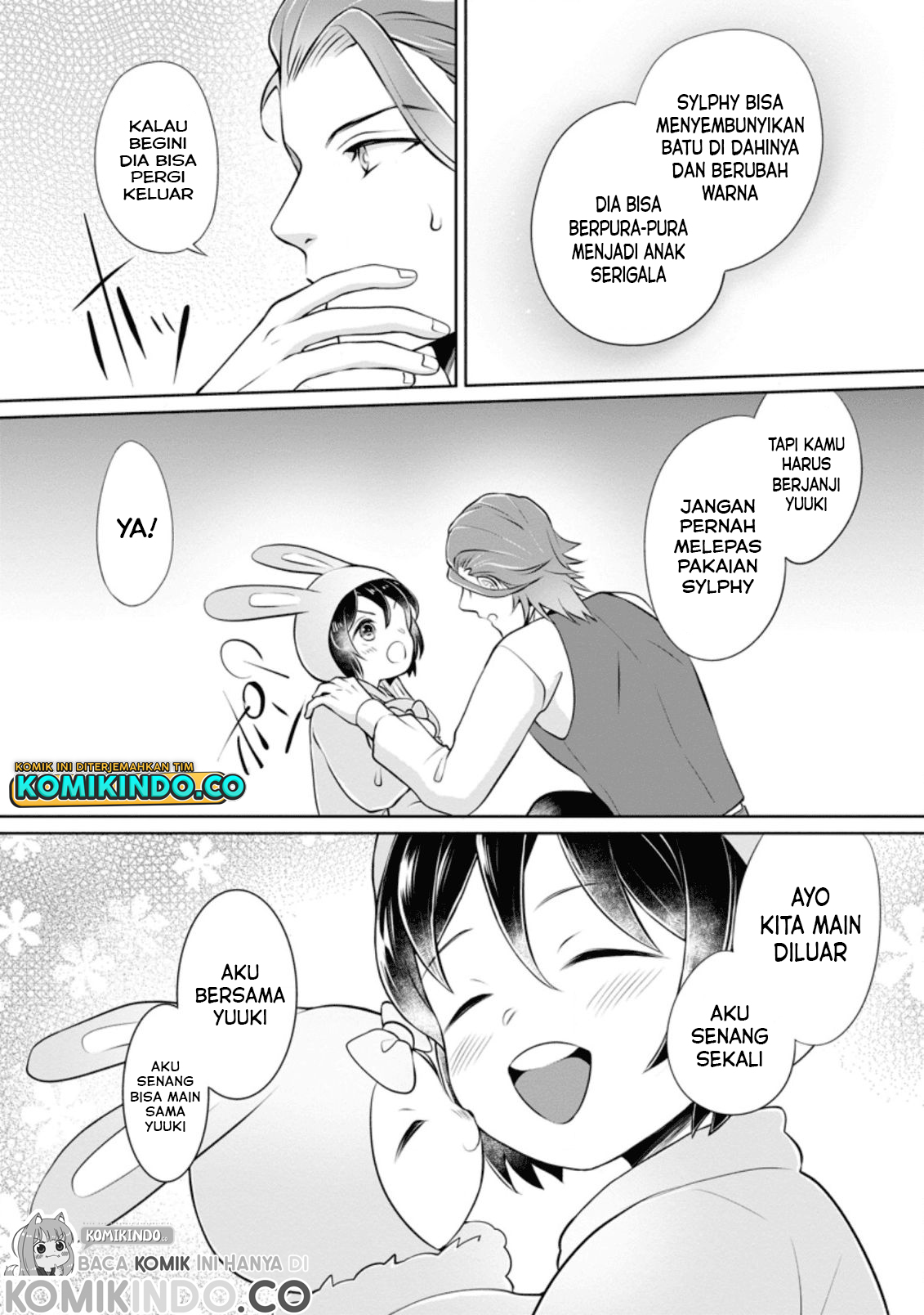 Yasashii Kazoku to, Takusan no Mofumofu ni Kakomarete. Chapter 4 - halaman 11