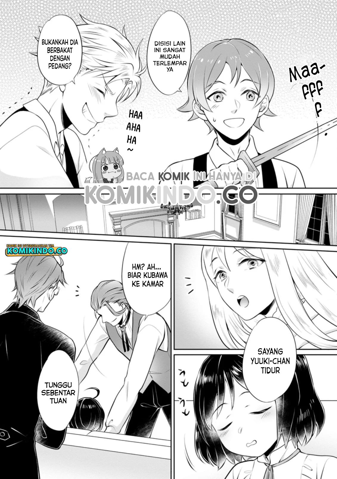 Yasashii Kazoku to, Takusan no Mofumofu ni Kakomarete. Chapter 5 - halaman 9