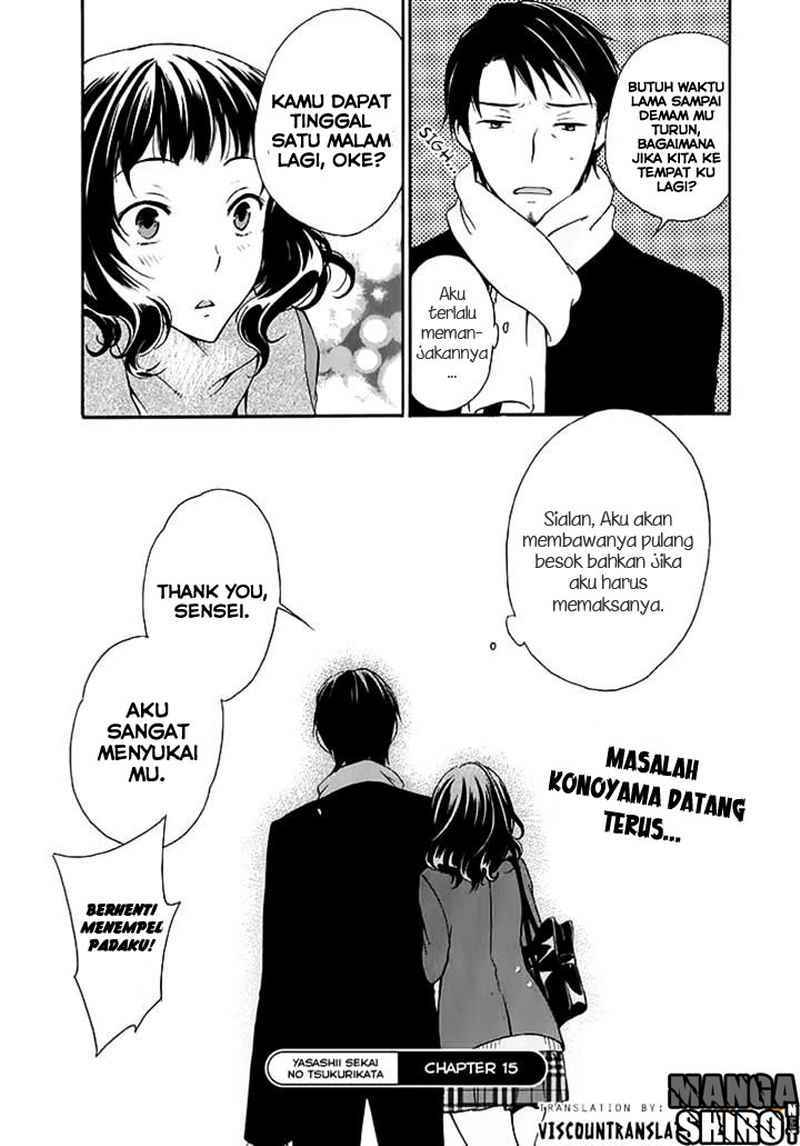 Yasashii Sekai no Tsukurikata Chapter 15 - halaman 34