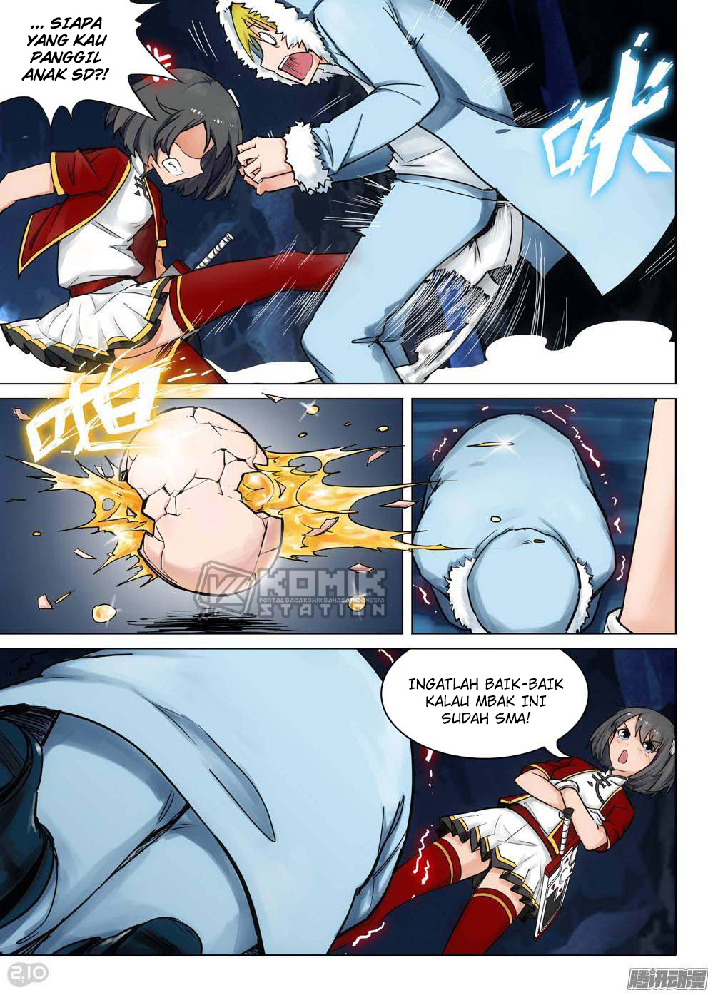 Yin Zhi Shoumuren Chapter 219 - halaman 10