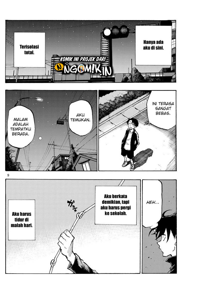 Yofukashi no Uta Chapter 1 - halaman 9