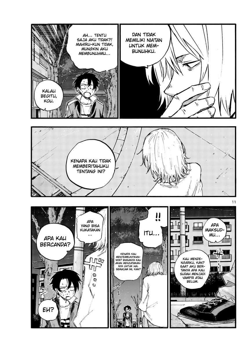 Yofukashi no Uta Chapter 104 - halaman 11