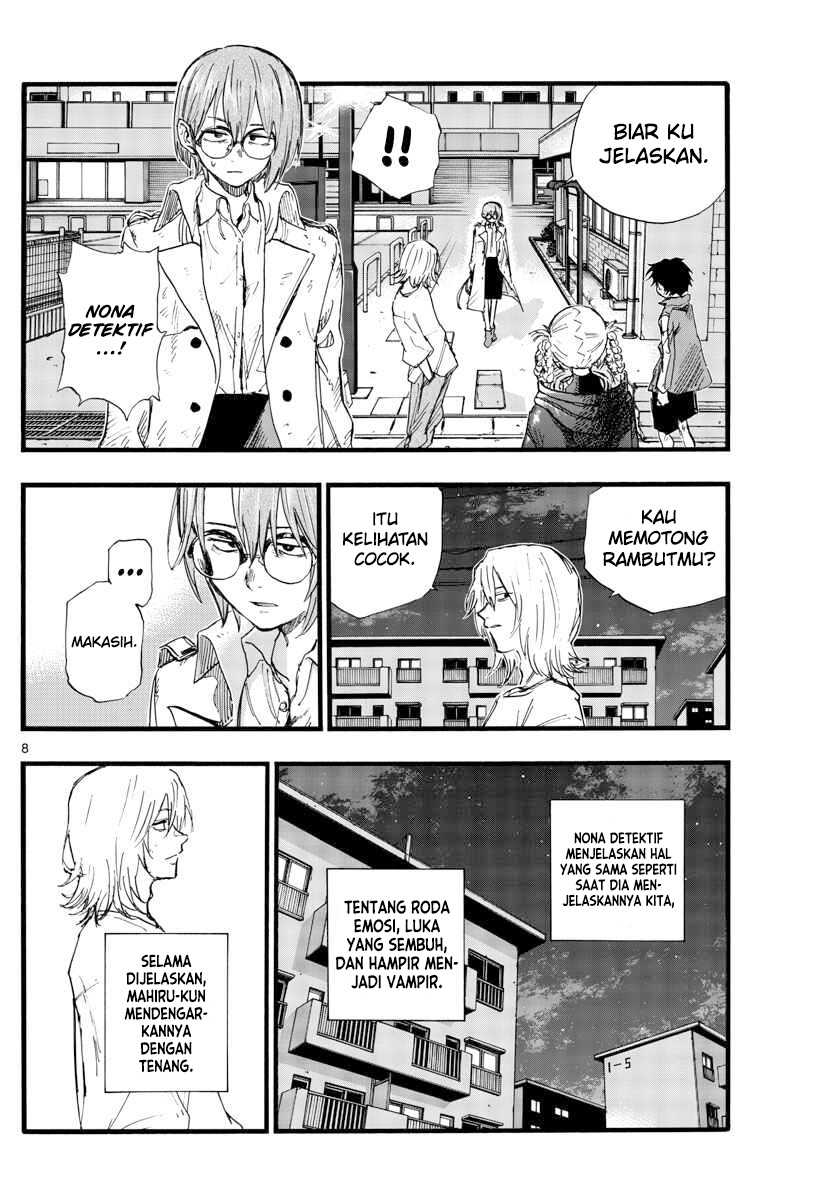 Yofukashi no Uta Chapter 104 - halaman 8