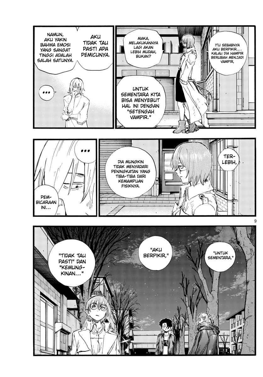 Yofukashi no Uta Chapter 104 - halaman 9