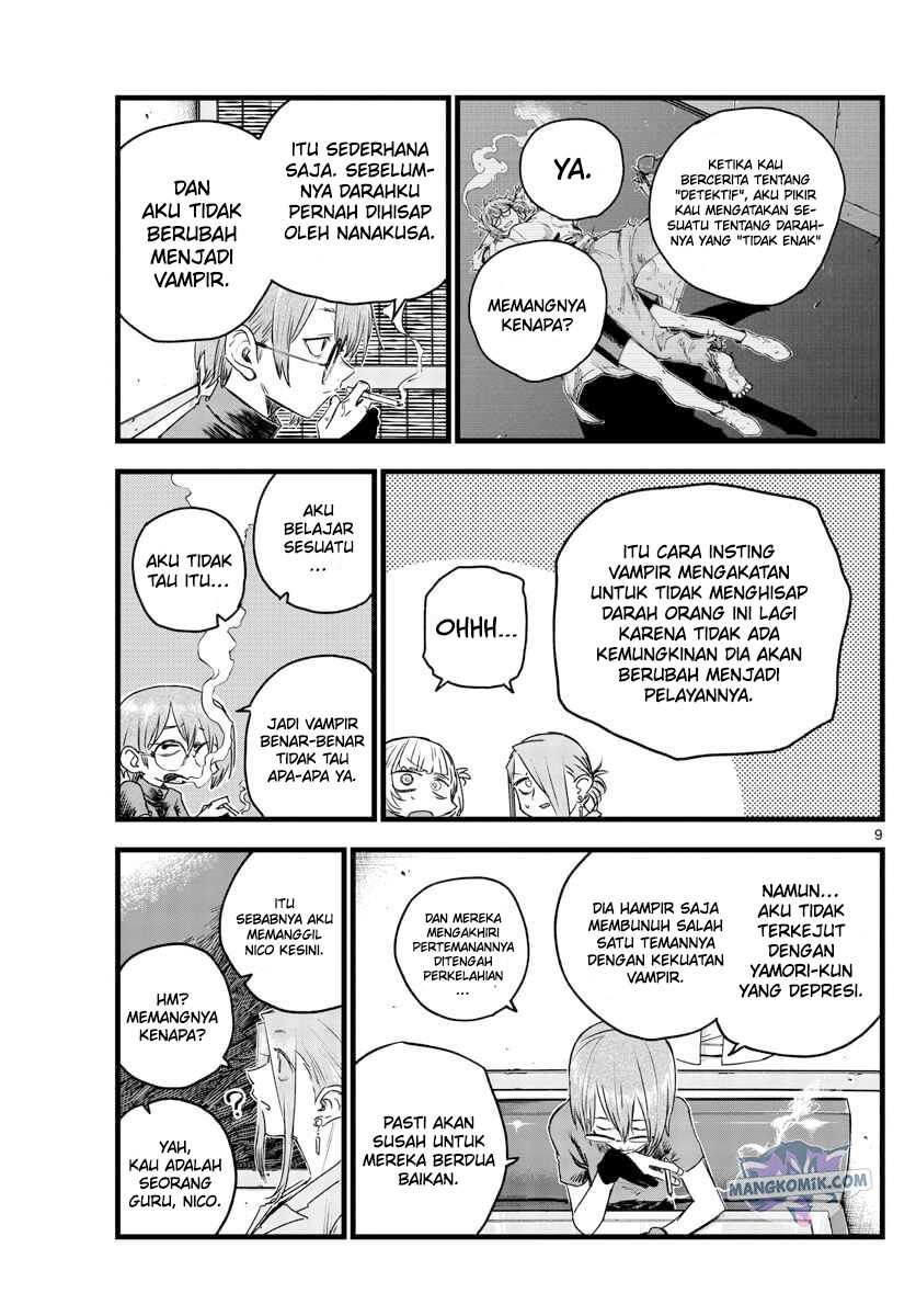 Yofukashi no Uta Chapter 105 - halaman 10