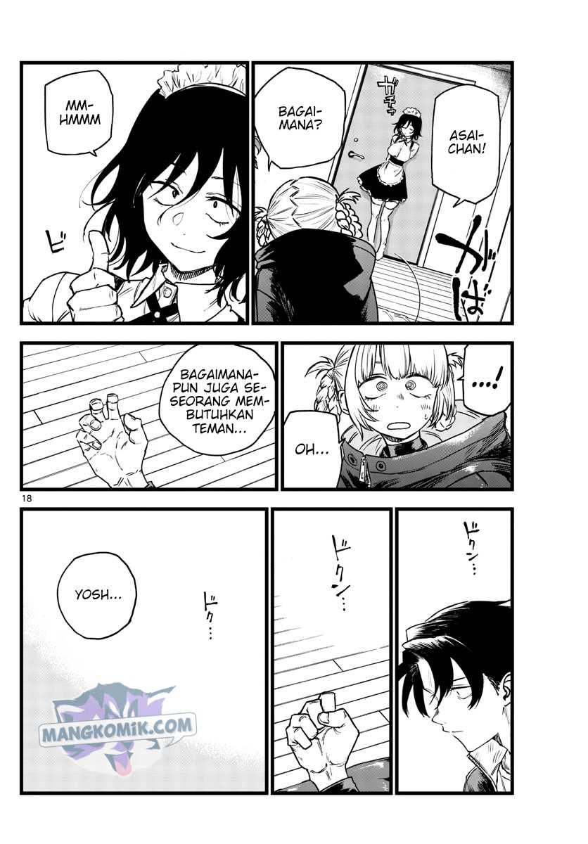 Yofukashi no Uta Chapter 106 - halaman 18