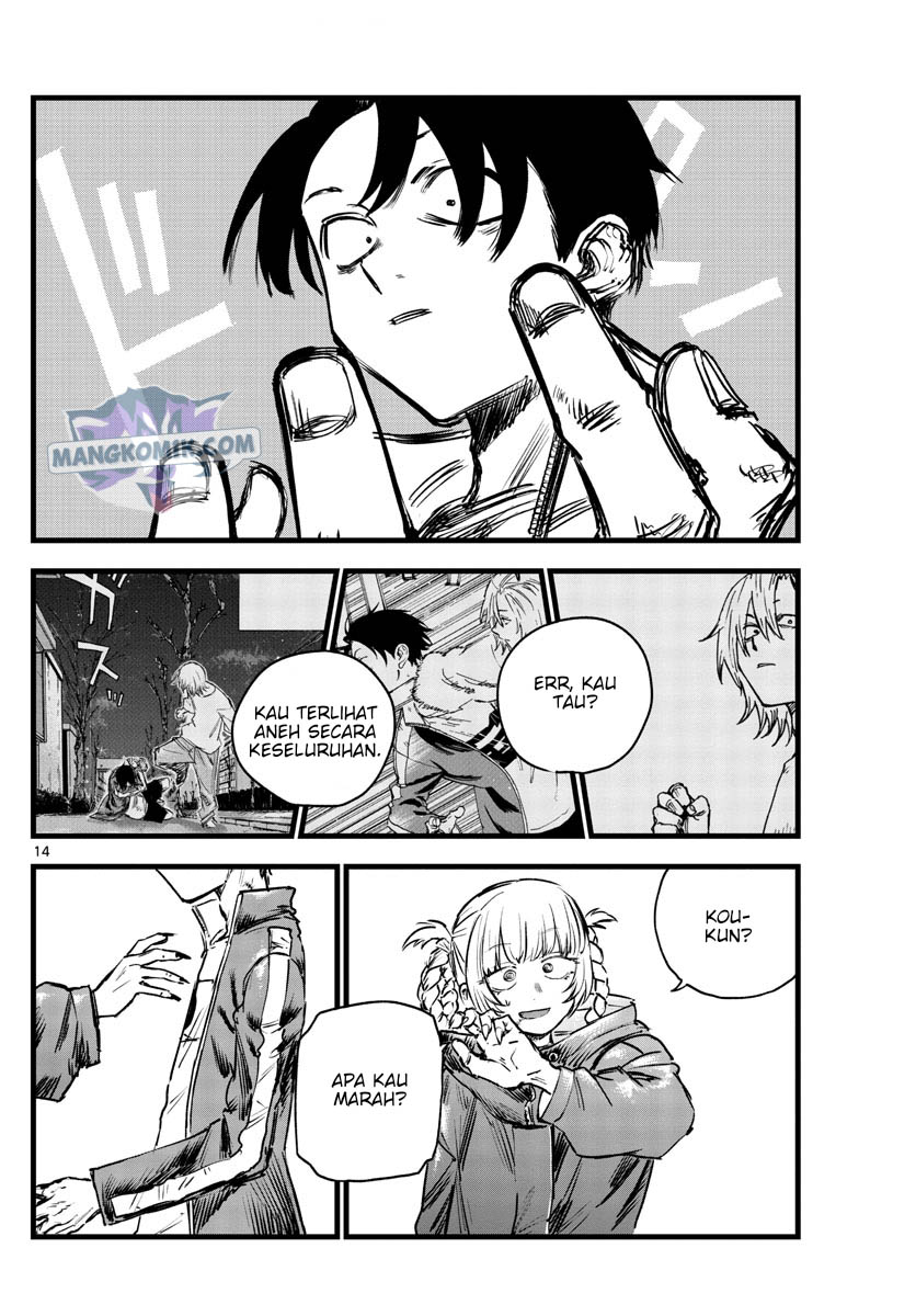 Yofukashi no Uta Chapter 107 - halaman 15