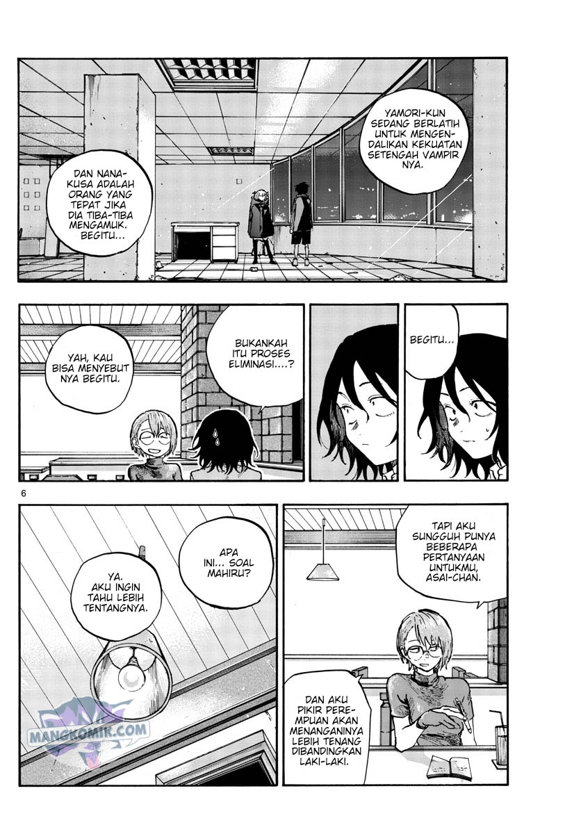 Yofukashi no Uta Chapter 107 - halaman 7