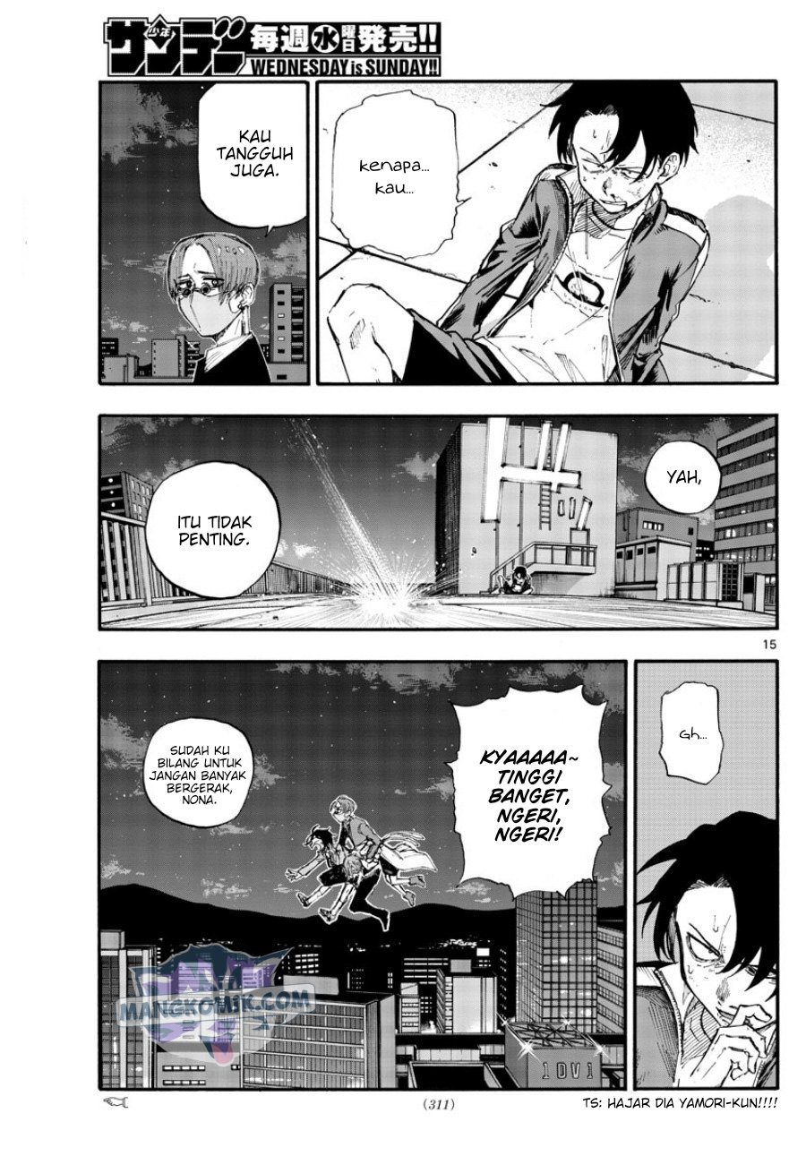 Yofukashi no Uta Chapter 111 - halaman 15
