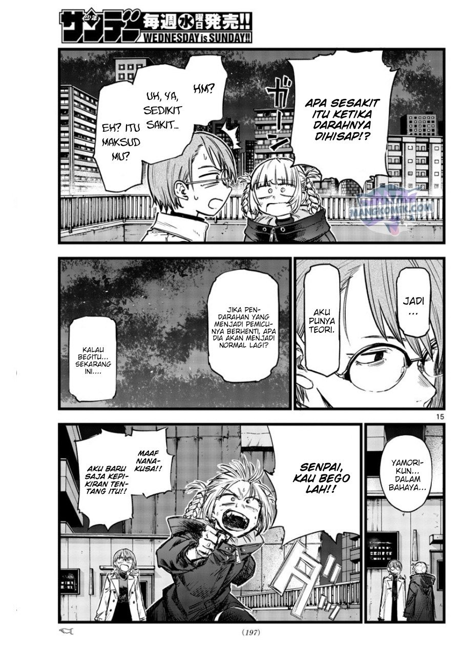 Yofukashi no Uta Chapter 112 - halaman 16