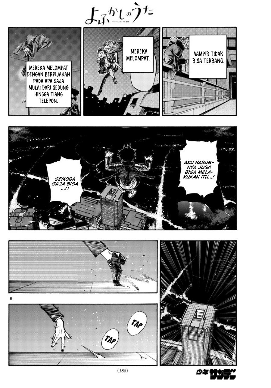 Yofukashi no Uta Chapter 112 - halaman 7