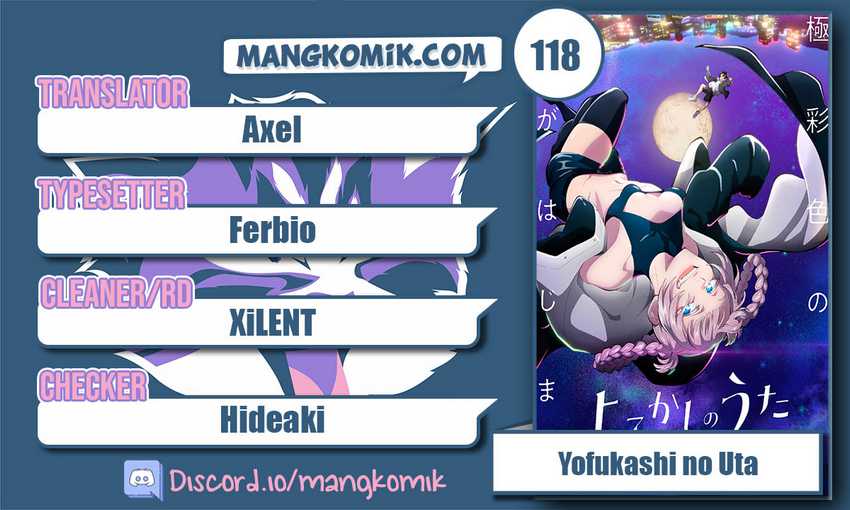 Yofukashi no Uta Chapter 118 - halaman 1