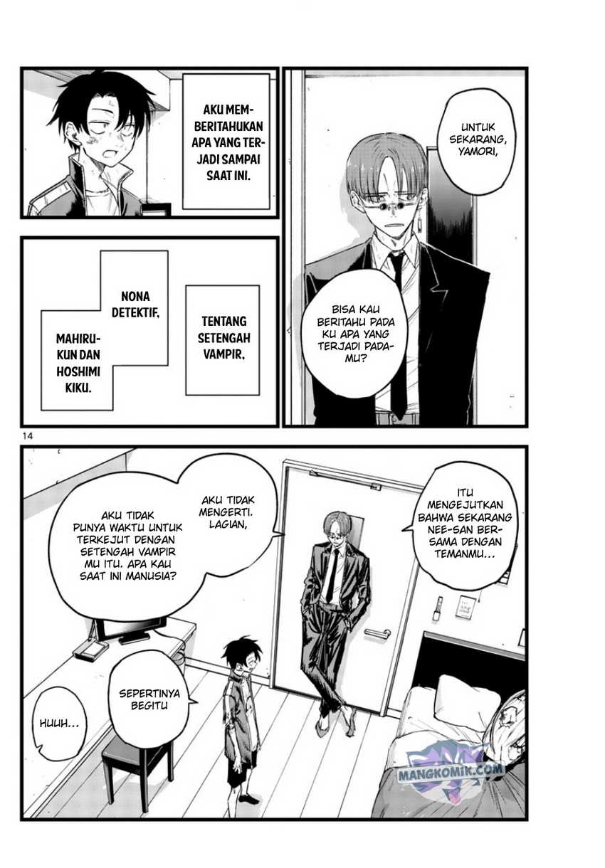 Yofukashi no Uta Chapter 120 - halaman 14