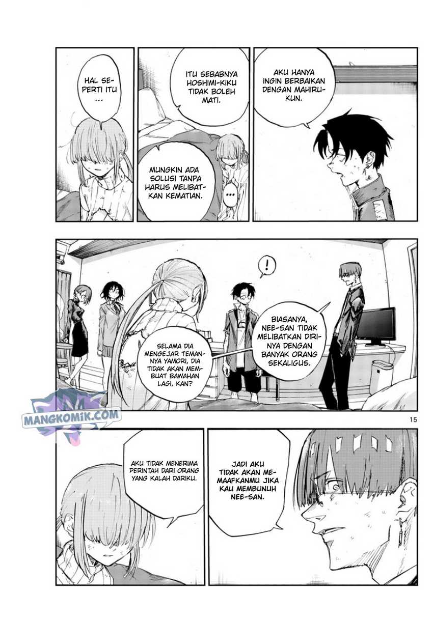 Yofukashi no Uta Chapter 120 - halaman 15