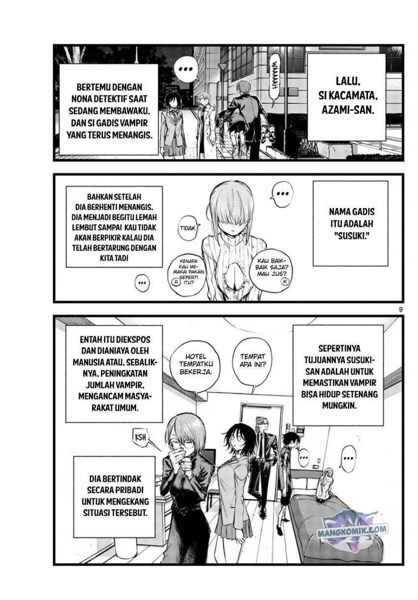 Yofukashi no Uta Chapter 120 - halaman 9
