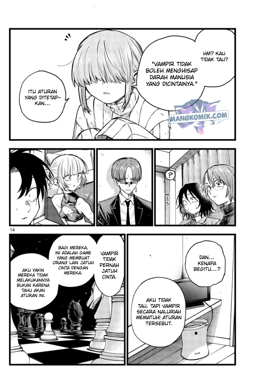 Yofukashi no Uta Chapter 121 - halaman 15
