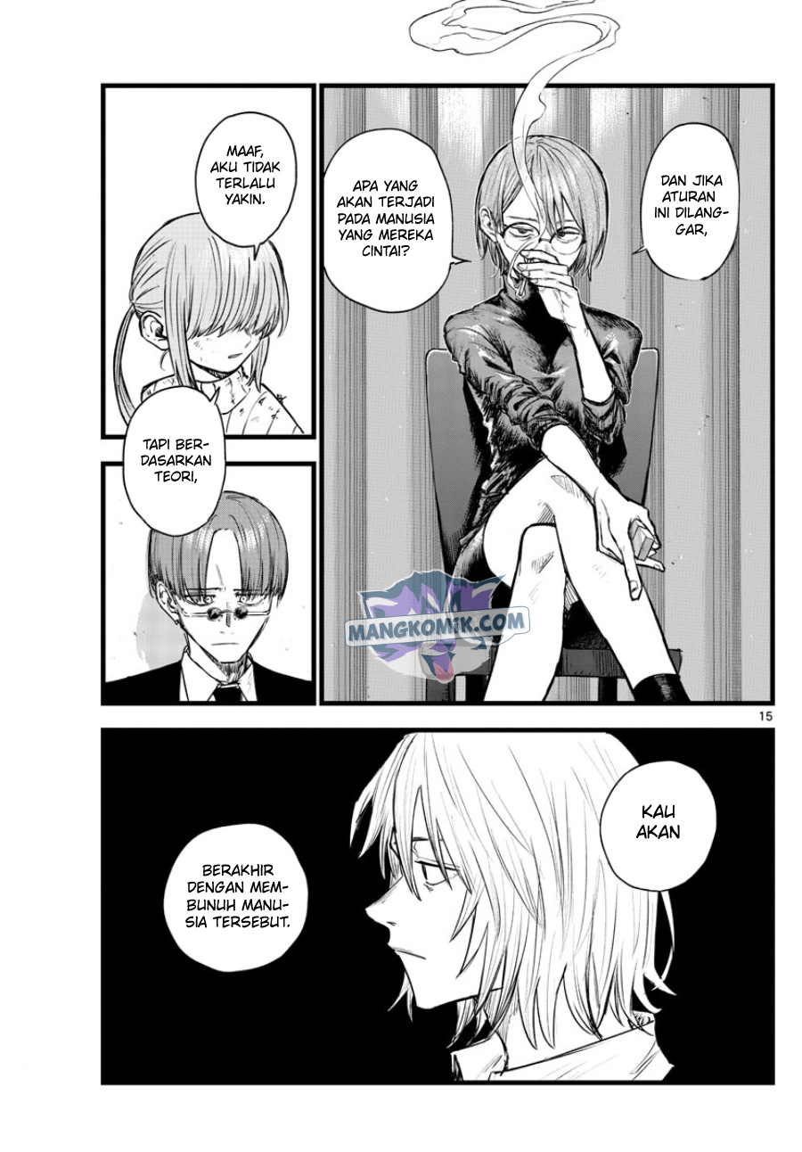 Yofukashi no Uta Chapter 121 - halaman 16
